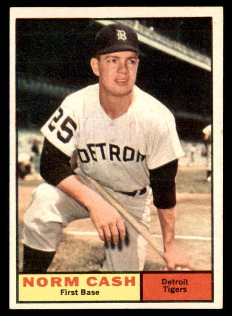 Norm Cash 1961 topps Topps