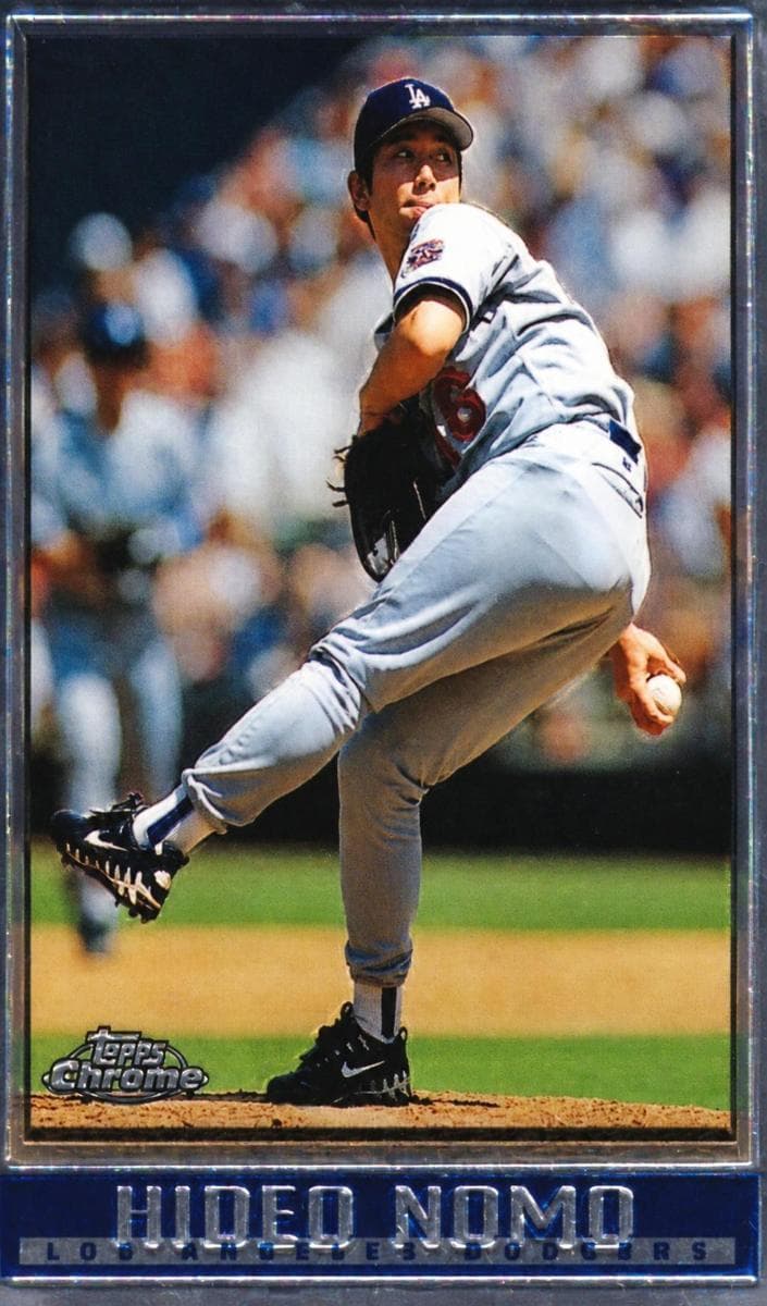 Hideo Nomo 1998 topps Topps Chrome