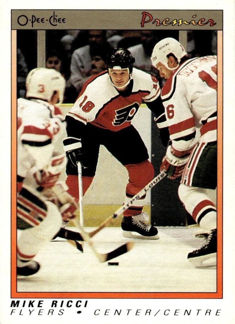 Mike Ricci trading card