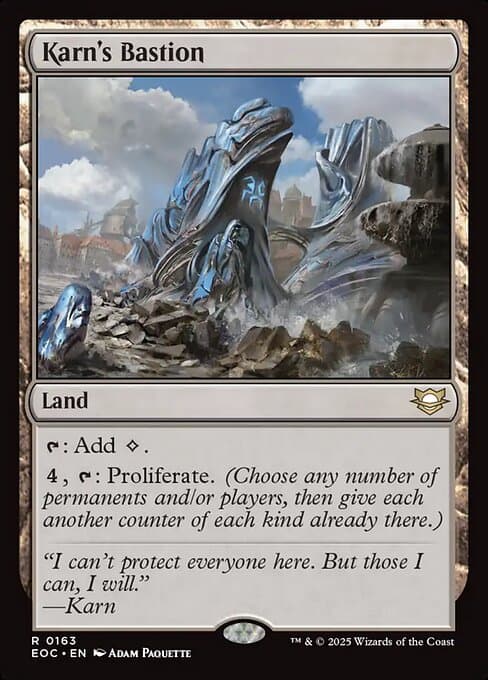 Karn's Bastion 2022 Magic: The Gathering New Capenna Commander