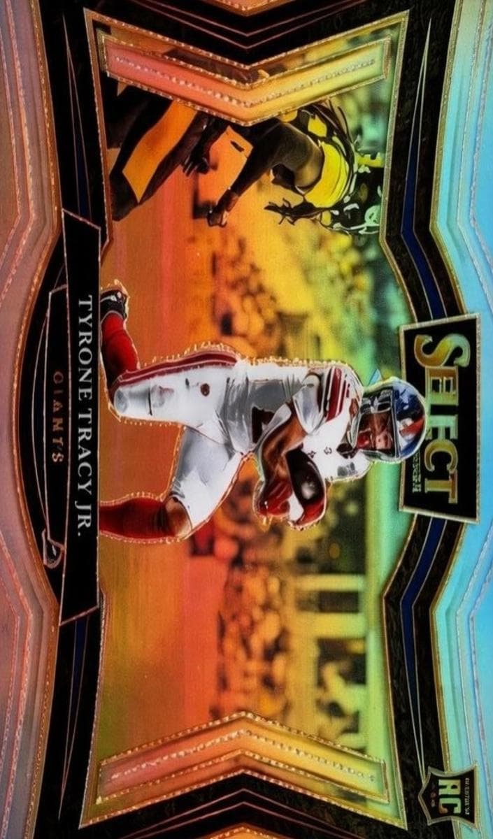 Tyrone Tracy Jr. trading card