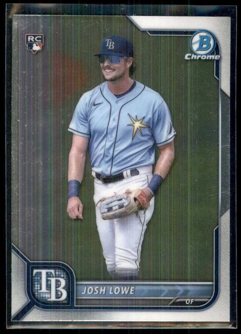 Josh Lowe 2022 bowman Bowman Chrome