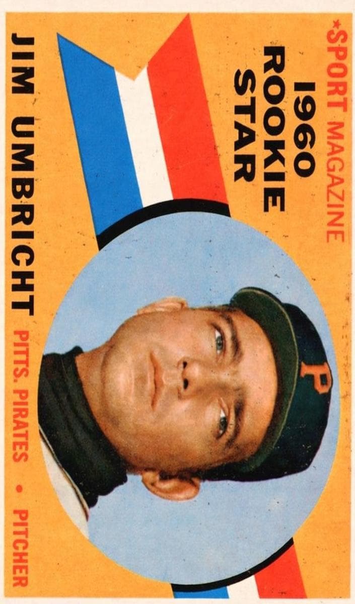Jim Umbricht 1960 topps Topps
