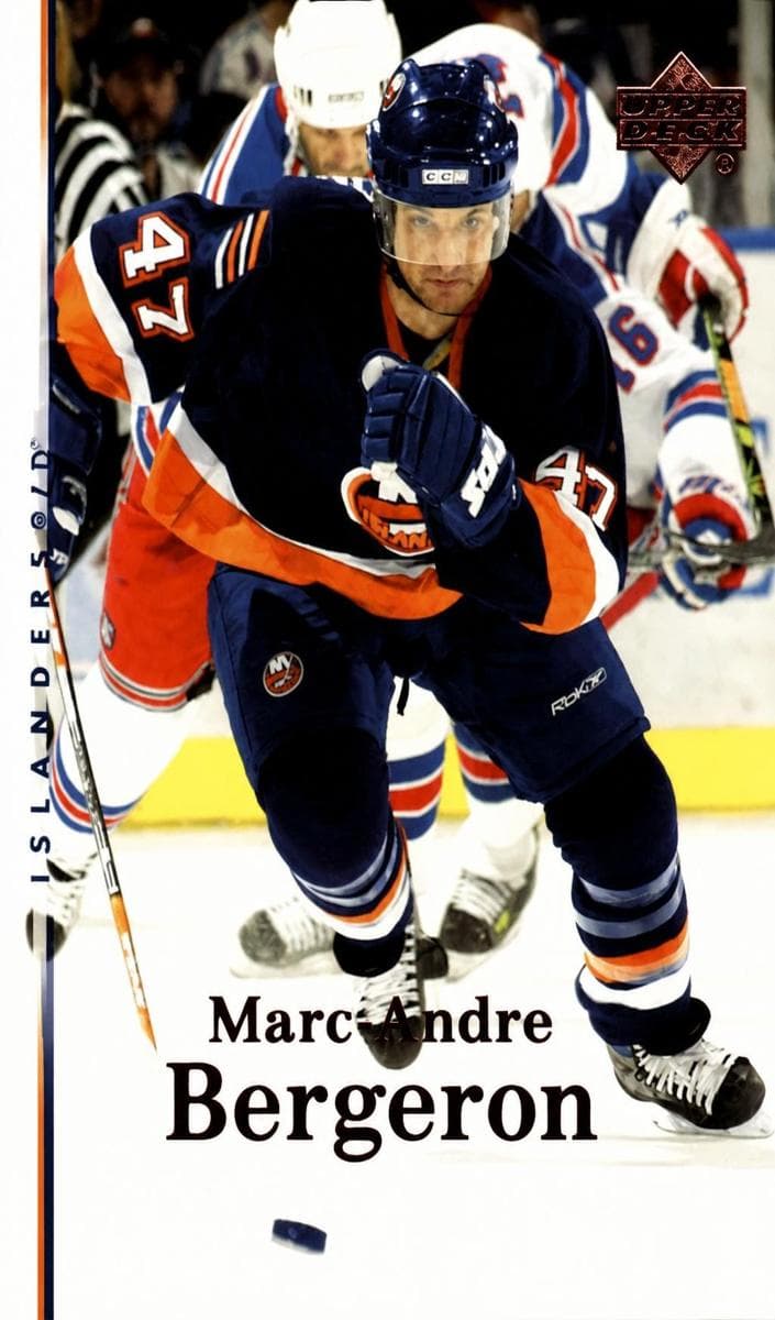 Marc-Andre Bergeron 2007 upper-deck Upper Deck
