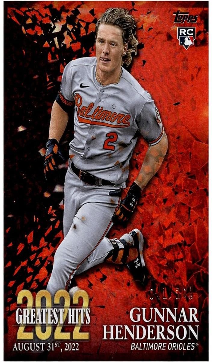 Gunnar Henderson 2023 topps Topps