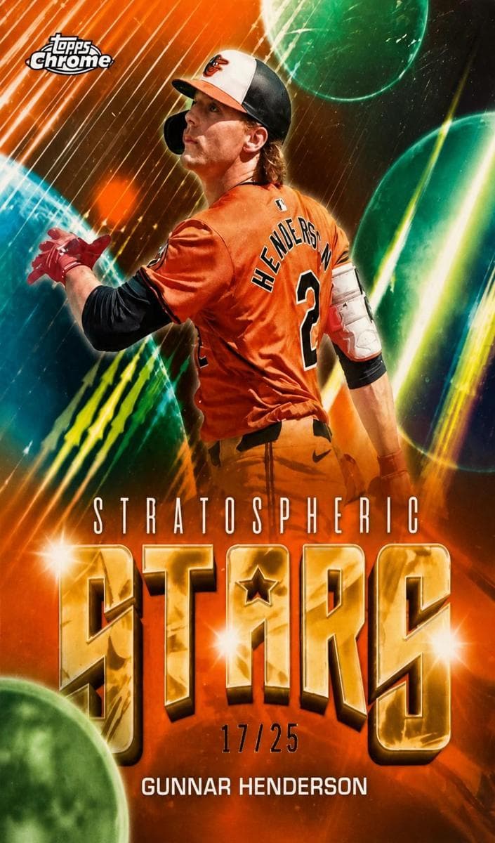 Gunnar Henderson 2024 topps Topps Chrome Update