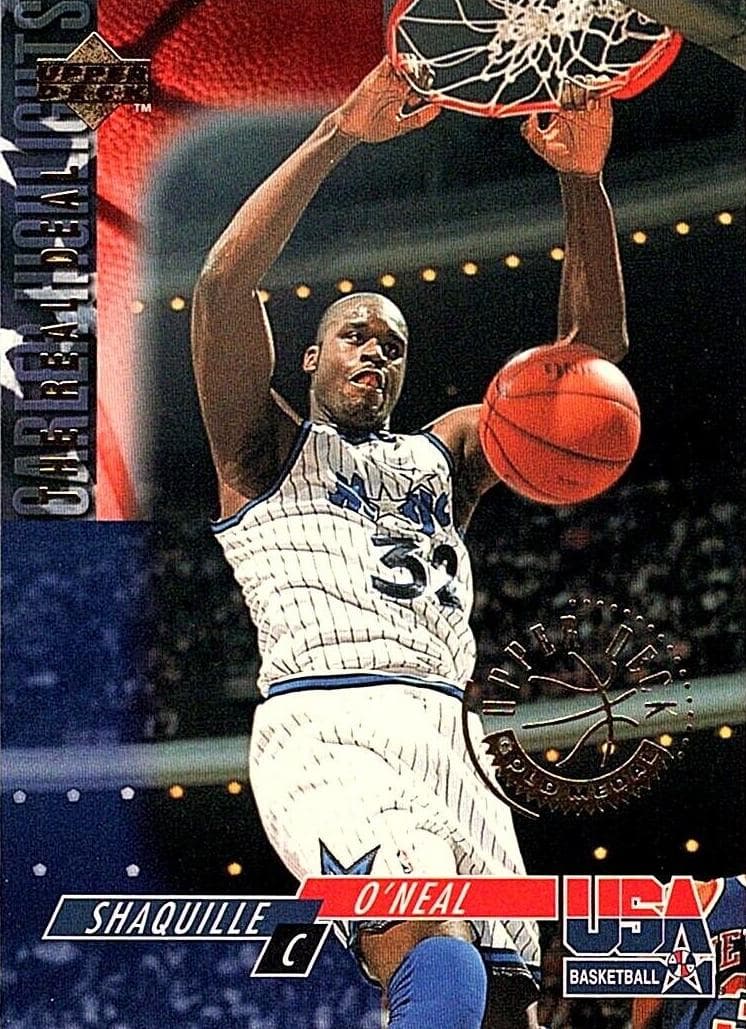 Shaquille O'Neal 1994 upper-deck Upper Deck Team USA