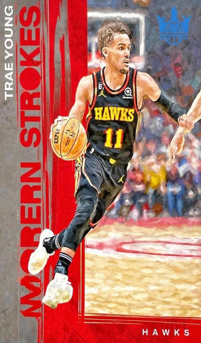 Trae Young 2023 panini Panini Court Kings