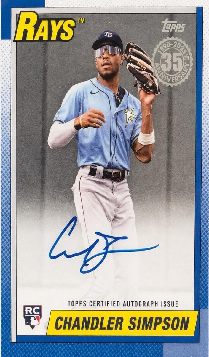 Chandler Simpson 2025 topps Topps Update