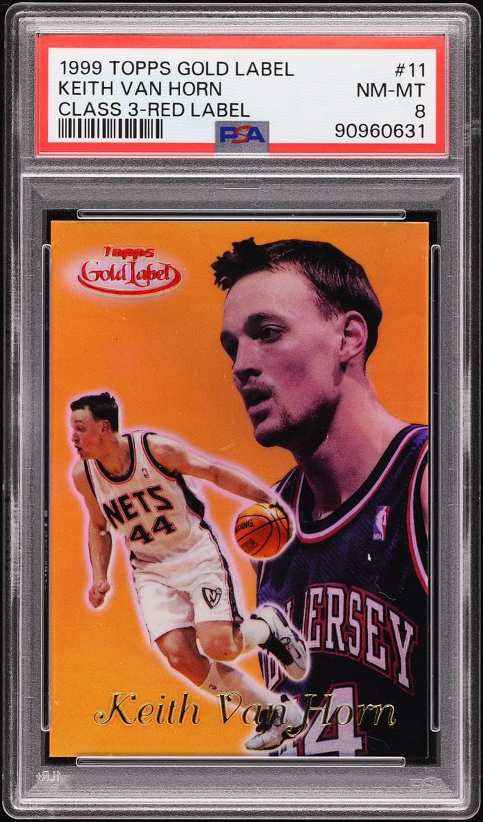 Keith Van Horn 1999 topps Topps Gold Label