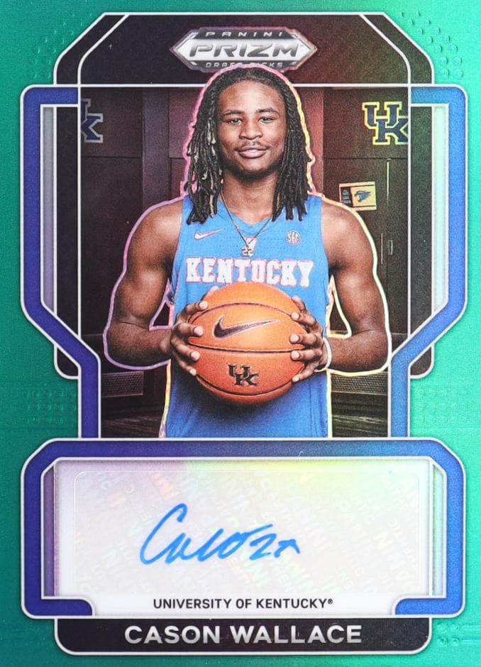 Cason Wallace 2022 panini Panini Prizm Draft Picks