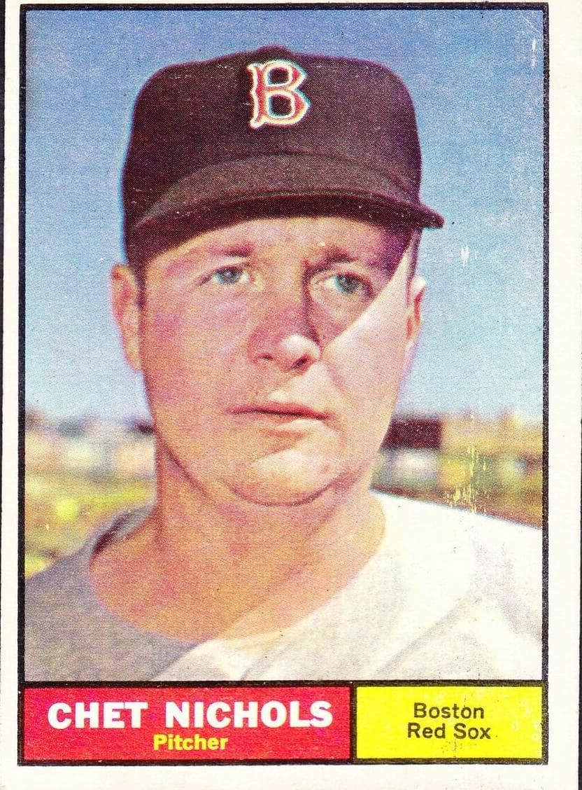 Chet Nichols 1961 topps Topps