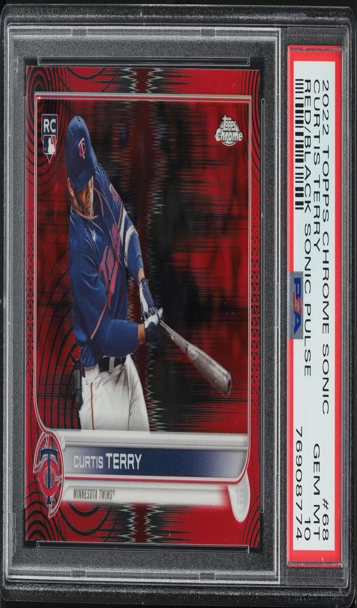 Curtis Terry 2022 topps Topps Chrome