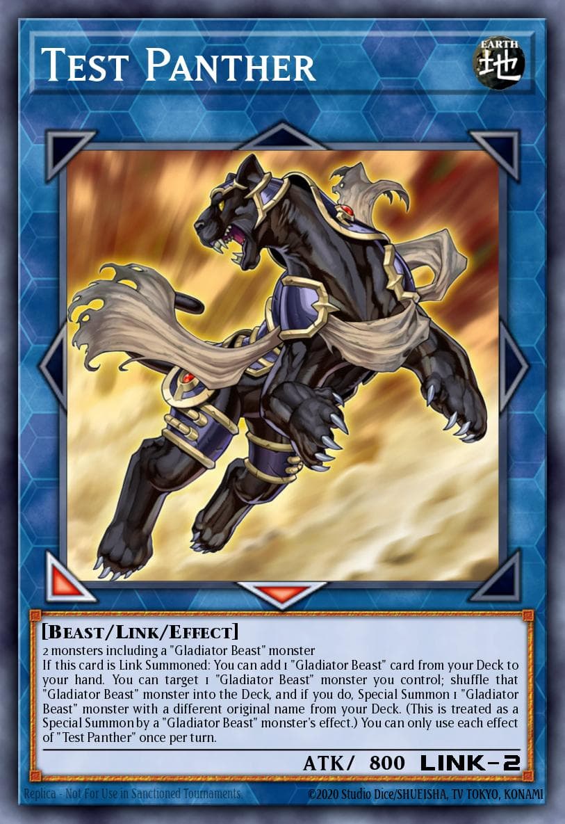 Test Panther 2019 Yu-Gi-Oh! Chaos Impact