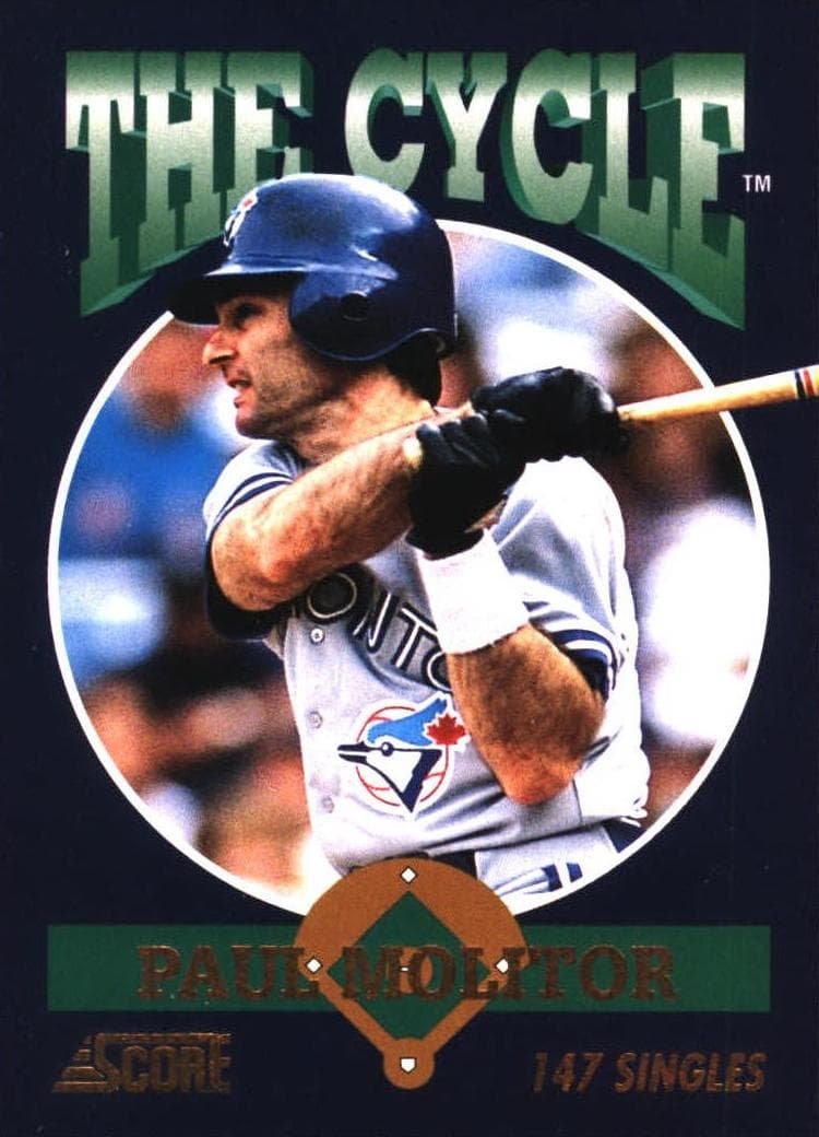 Paul Molitor 1994 panini Score
