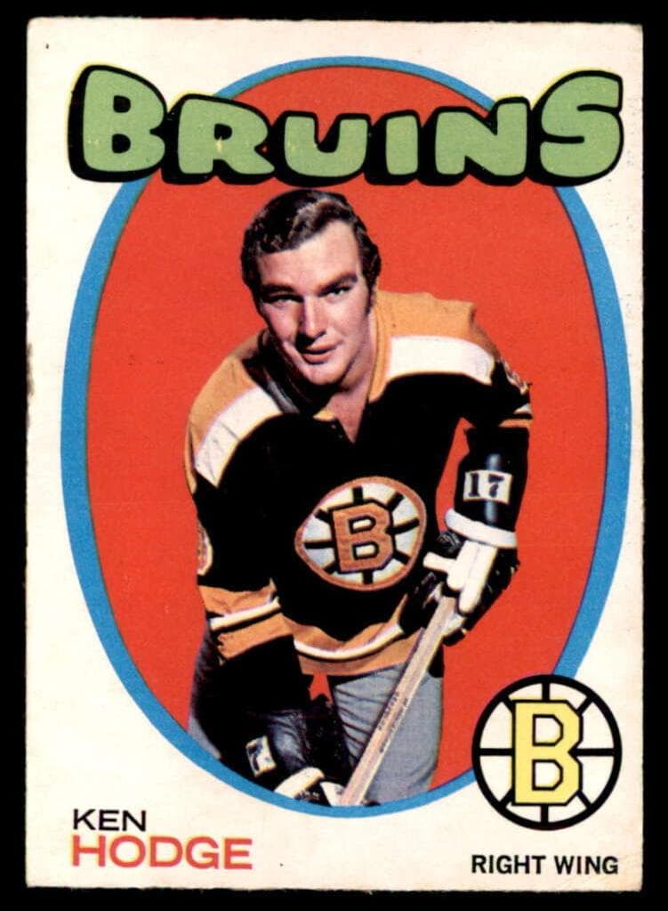 Ken Hodge 1971 topps O-Pee-Chee