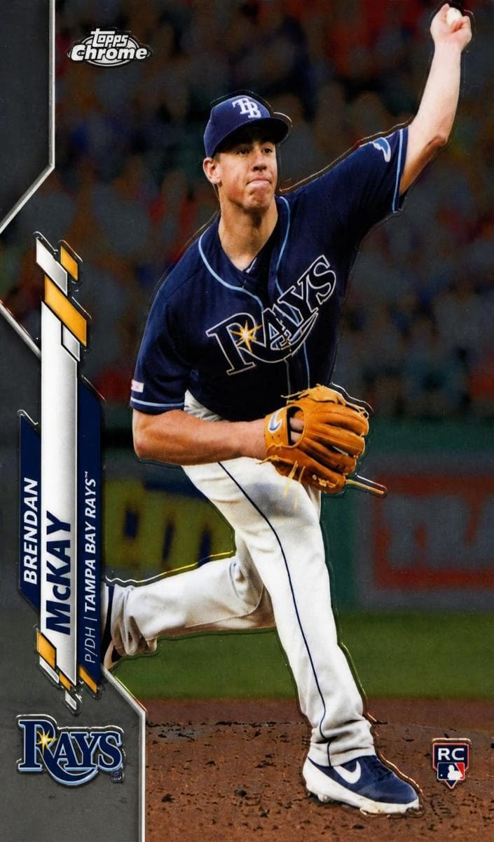Brendan McKay 2020 topps Topps Chrome