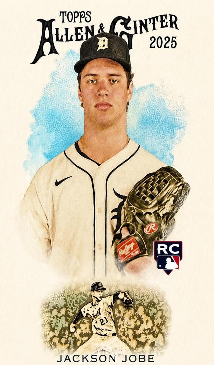 Jackson Jobe 2025 topps Allen & Ginter