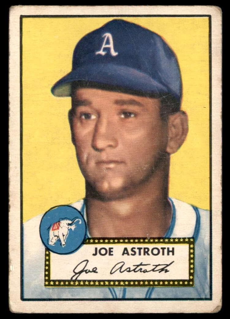 Joe Astroth 1952 topps Topps