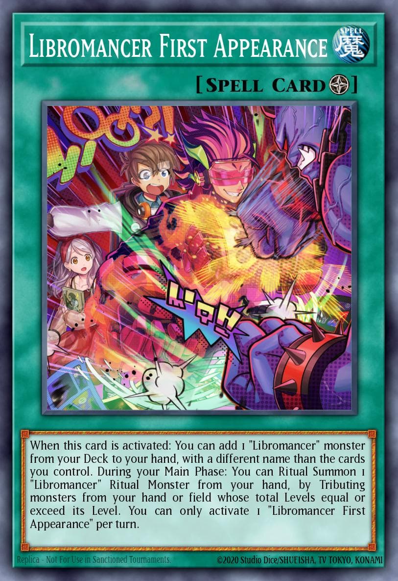 Libromancer First Appearance 2023 Yu-Gi-Oh! 25th Anniversary Tin: Dueling Heroes Mega Pack