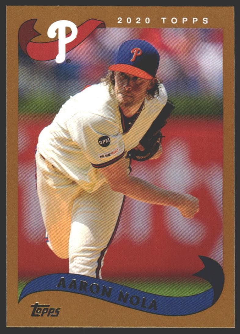 Aaron Nola 2020 topps Topps Archives