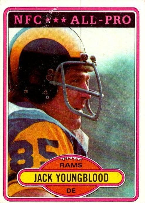 Jack Youngblood 1980 topps Topps