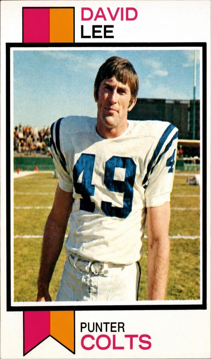 David Lee 1973 topps Topps