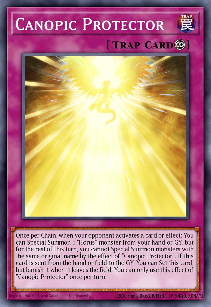 Canopic Protector 2024 Yu-Gi-Oh! 25th Anniversary Tin: Dueling Mirrors