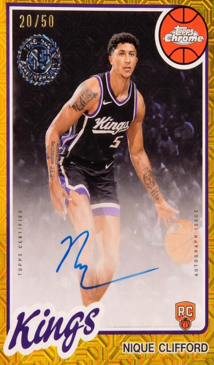 Nique Clifford 2025 topps Topps