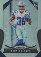 Tony Pollard 2019 panini Prizm