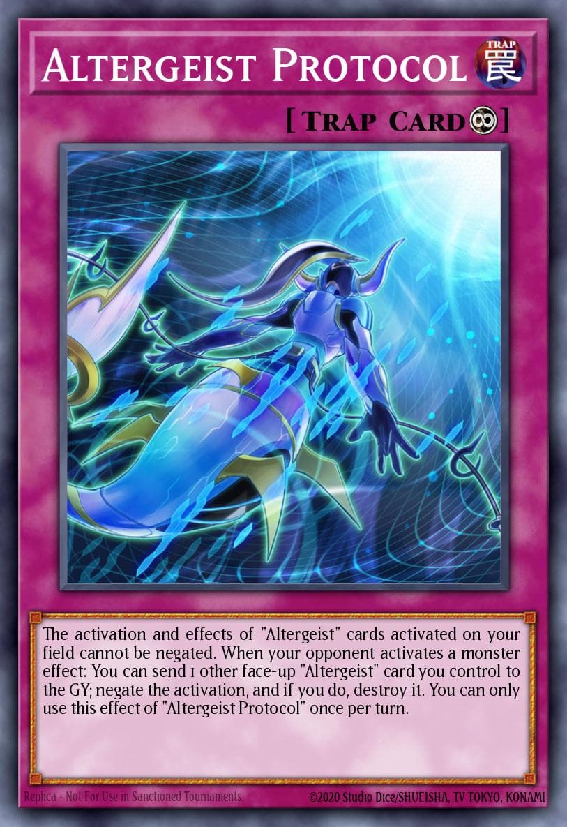 Altergeist Protocol 2018 Yu-Gi-Oh!