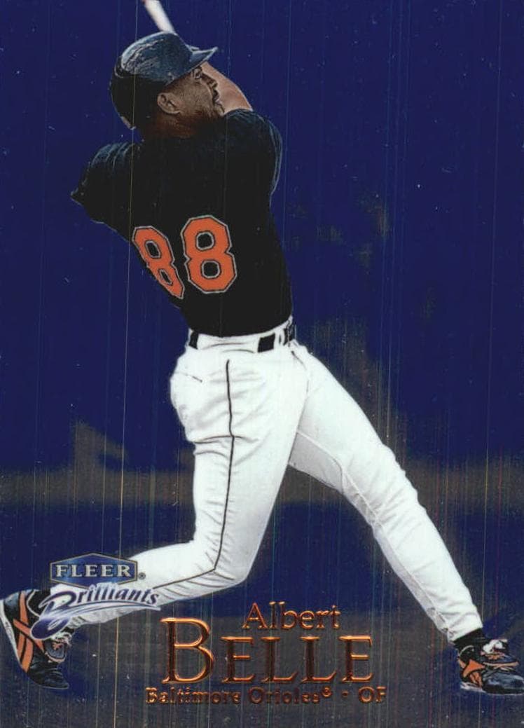 Albert Belle 1999 fleer Fleer Brilliants
