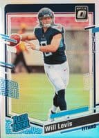 Will Levis 2023 panini Donruss Optic