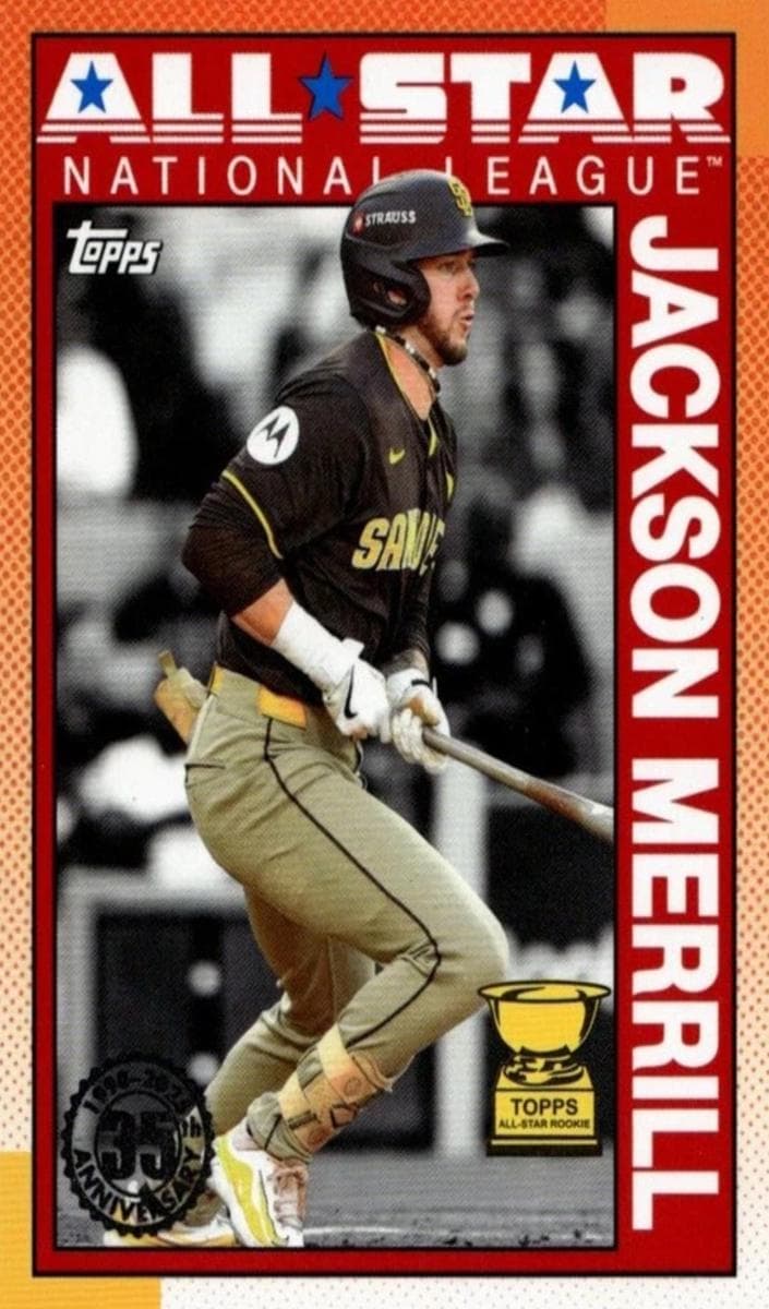 Jackson Merrill 2025 topps Topps