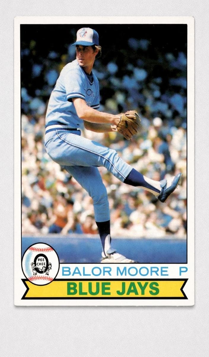 Balor Moore 1979 topps