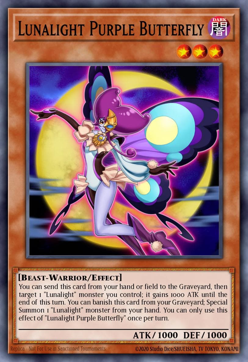 Lunalight Purple Butterfly #SHVI-EN009