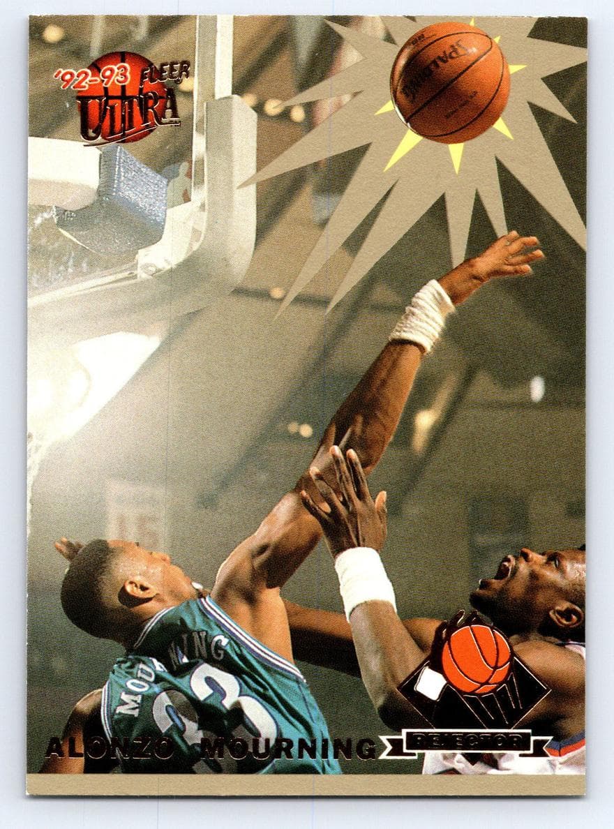 Alonzo Mourning 1992 unknown Ultra