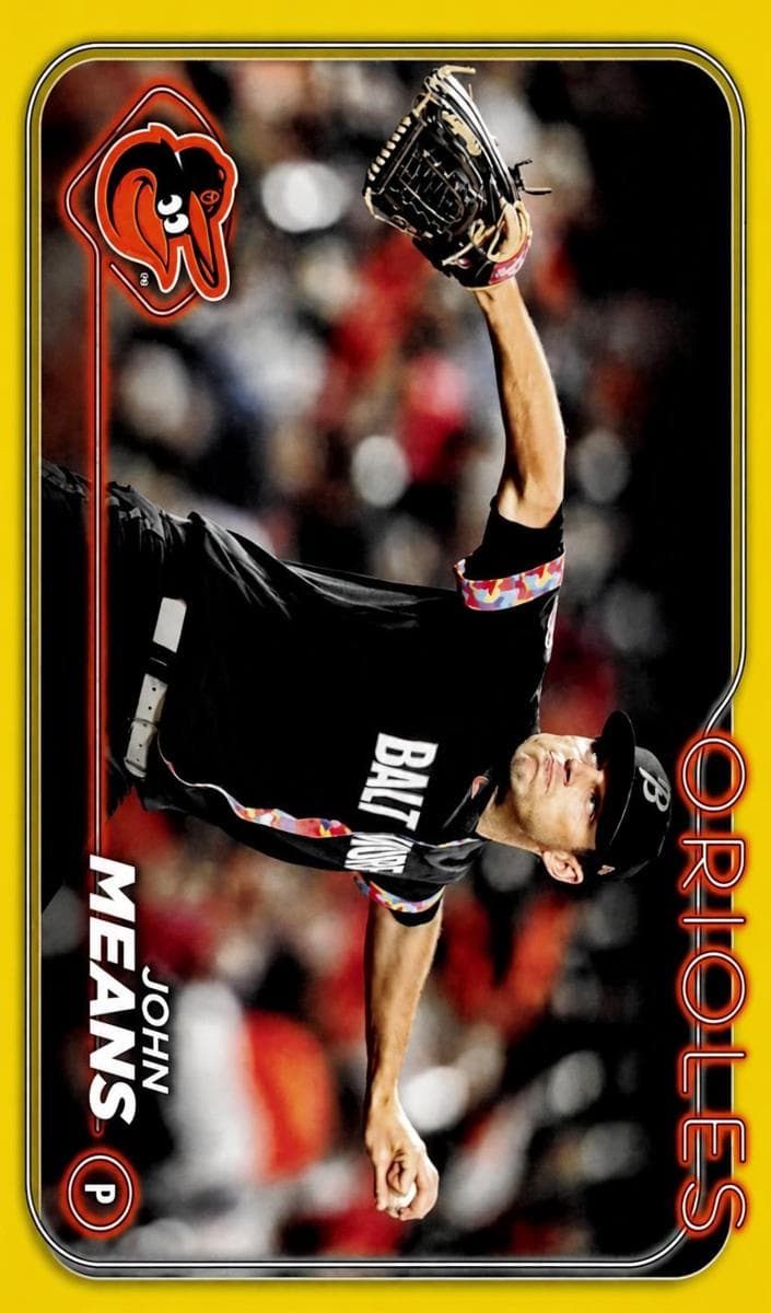 John Means 2024 topps Topps