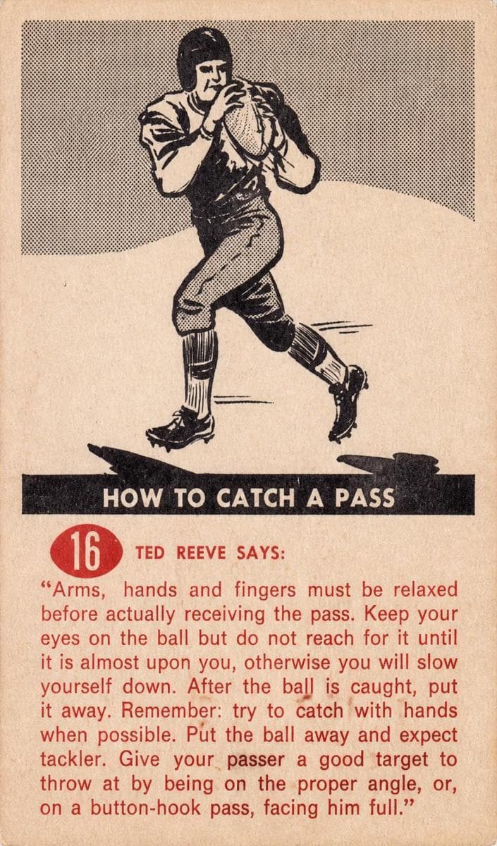 How to Catch A Pass #16