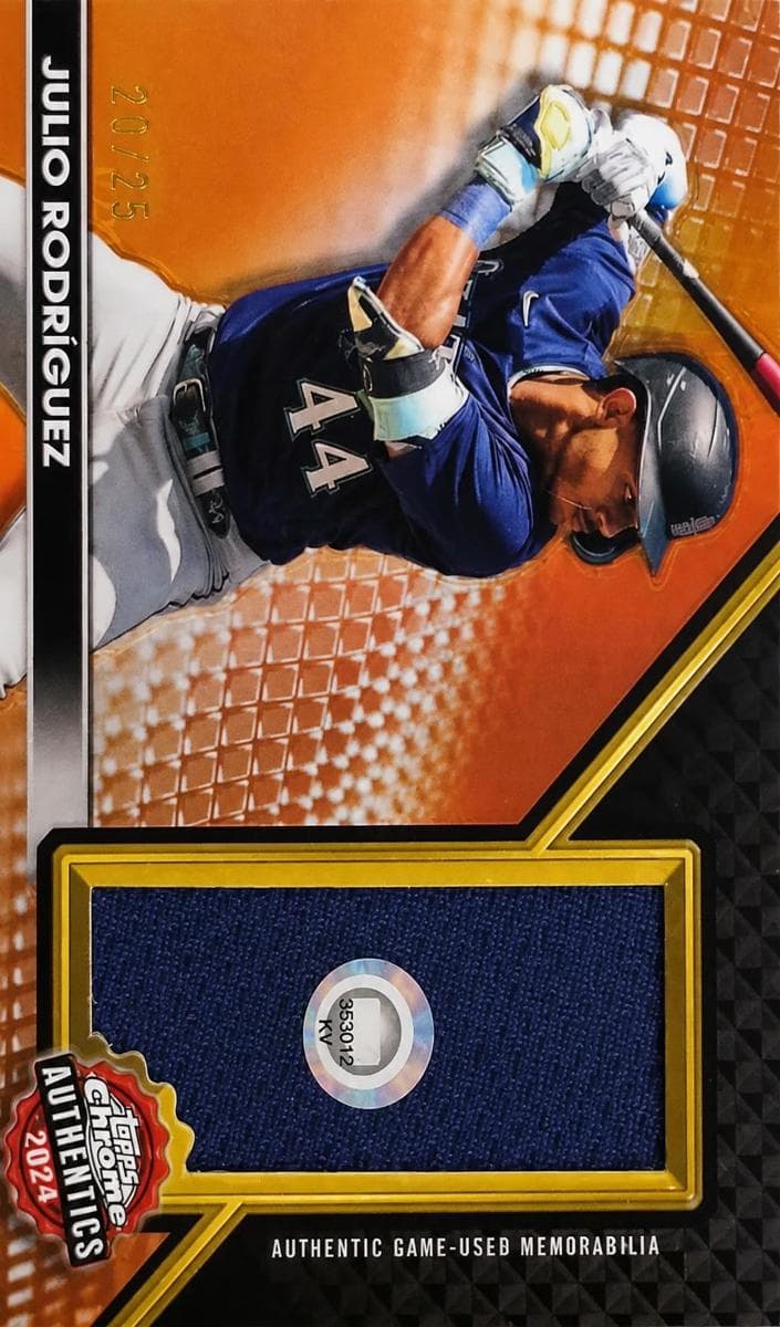Julio Rodriguez 2024 topps Topps Chrome