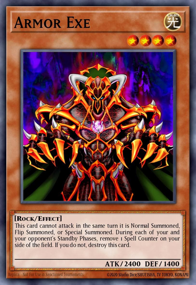 Armor Exe 2005 Yu-Gi-Oh! Dark Revelation Volume 1