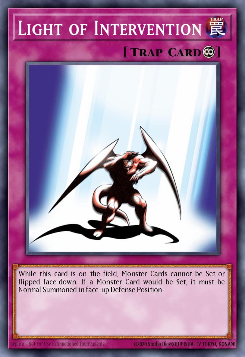 Light of Intervention 2004 Yu-Gi-Oh! Starter Deck: Kaiba Evolution