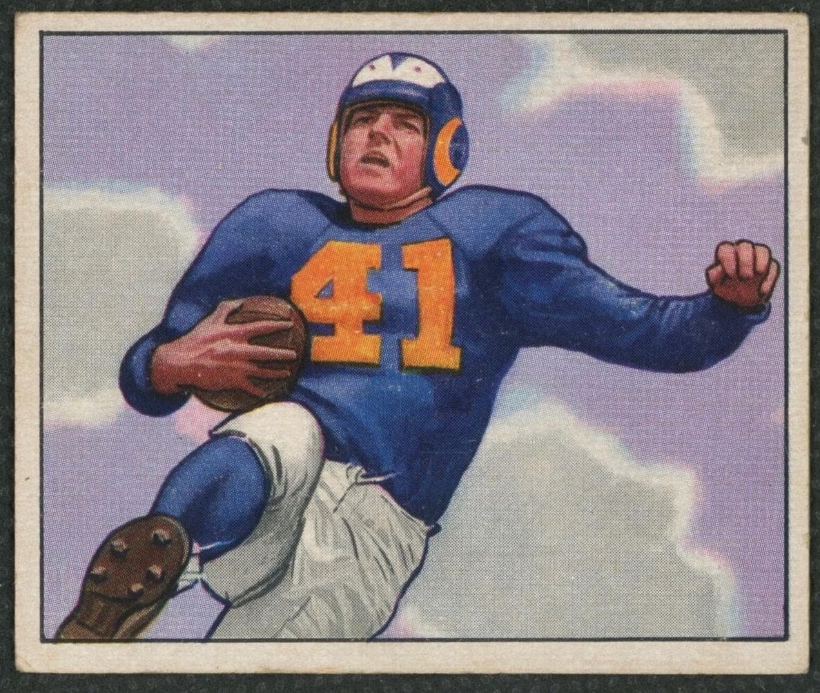 Glenn Davis 1950 bowman Bowman