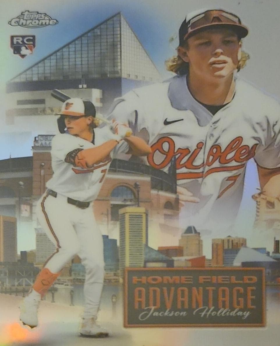 Jackson Holliday 2024 topps Topps Chrome Update