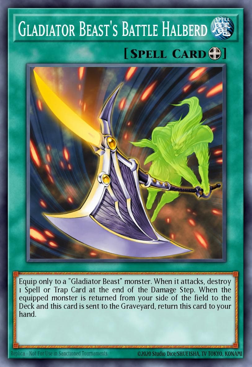 Gladiator Beast's Battle Halberd #GLAS-EN055