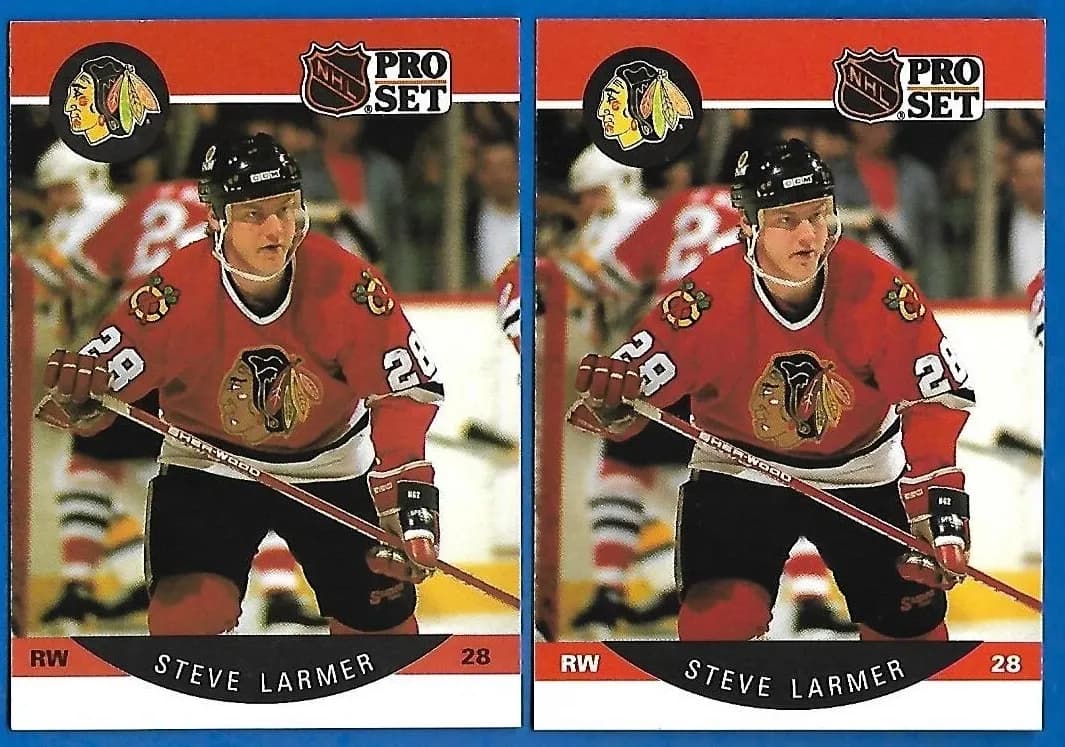 Steve Larmer 1990 unknown Pro Set