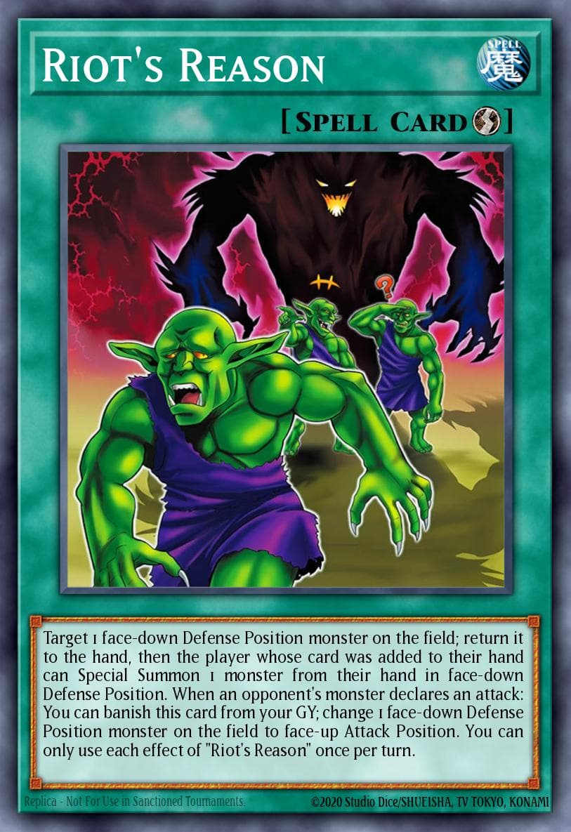 Riot's Reason #BPRO-EN069