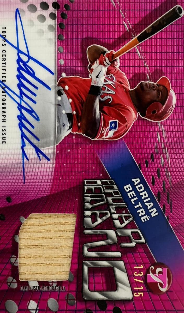 Adrian Beltré 2025 topps Topps Pristine