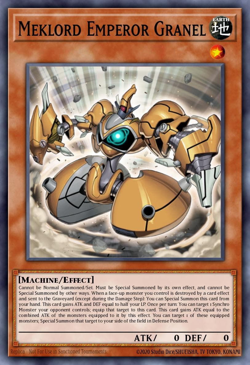 Meklord Emperor Granel 2023 Yu-Gi-Oh! Valiant Smashers