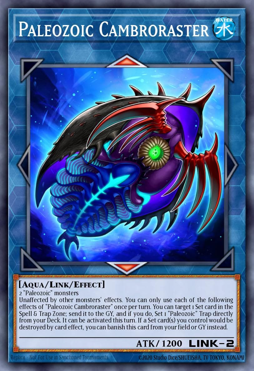 Paleozoic Cambroraster 2021 Yu-Gi-Oh! Japanese Lightning Overdrive
